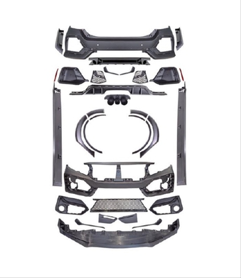 HONDA CIVIC FC5 2016-2021 IÇIN MAKYAJLI TYPE-R GÖRÜNÜM BODY KIT (PANJUR HARİÇ L- LEDSIZ)